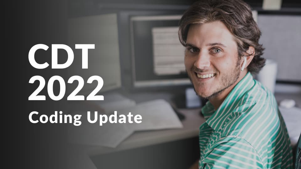 CDT-2022-update dental billing training course