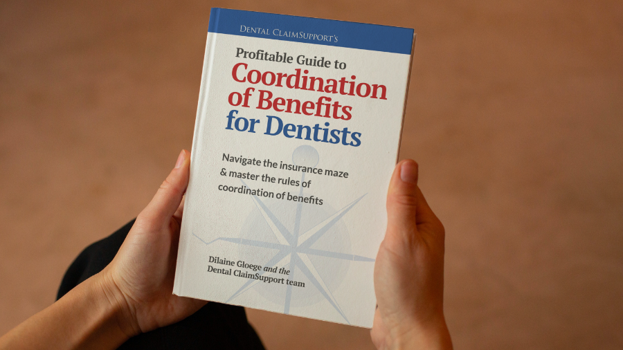 Coordination-of-benefits book in hand