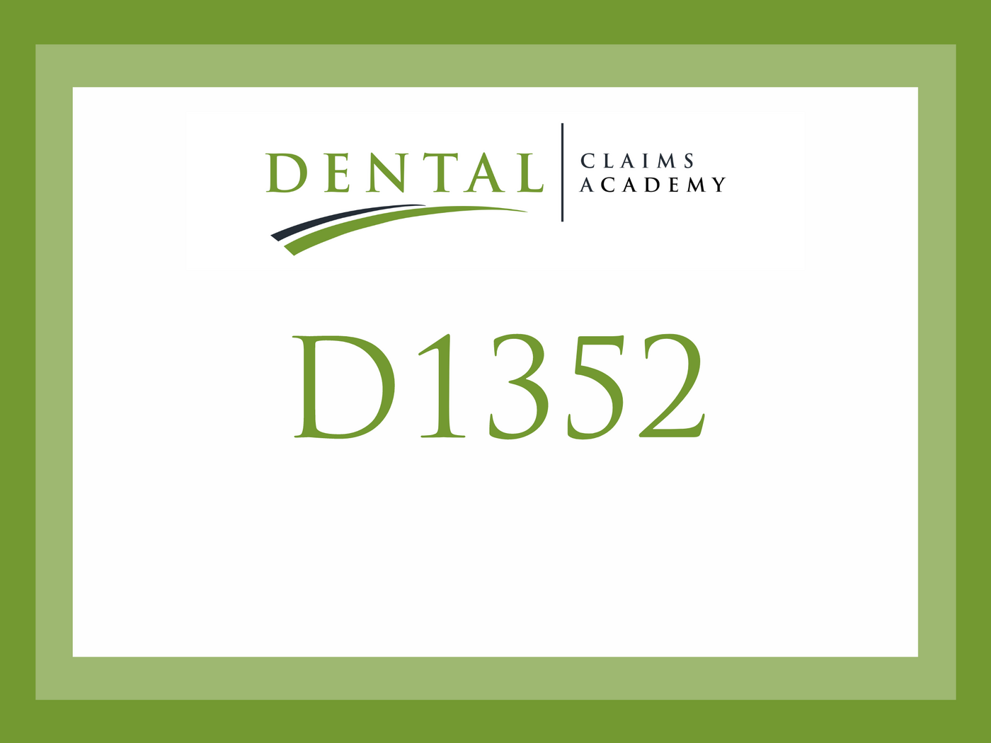Examining CDT Code D1352: What is the difference between a Sealant vs Preventive Resin Restoration vs Filling?