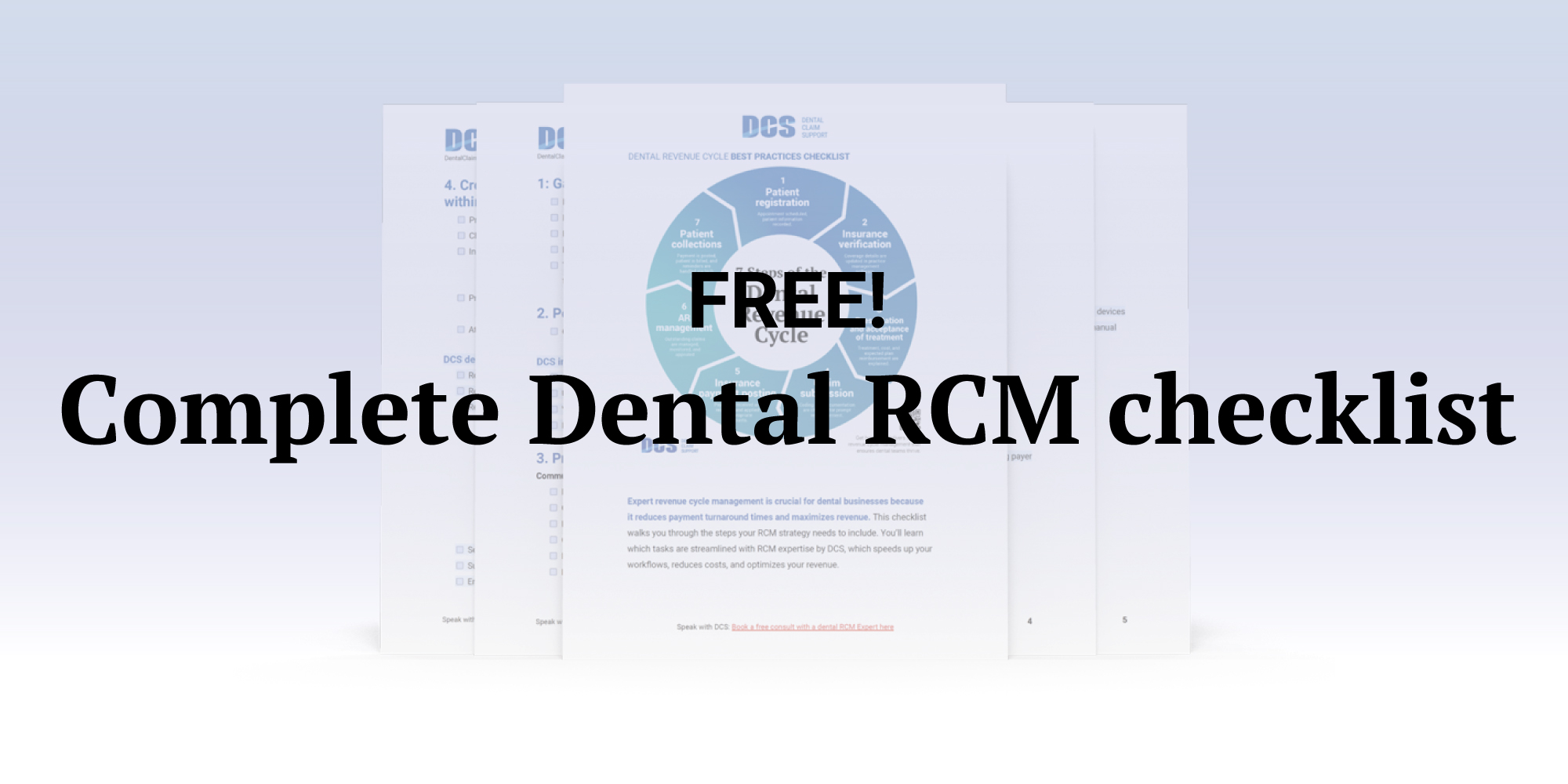 Dental Revenue Cycle Management Flow Chart PDF by DCS
